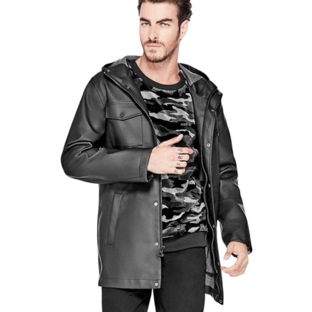 Guess Hooded Waterproof Parka